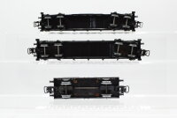 Märklin H0 Konvolut 2 Schwerlastrungenwagen, Weinfasswagen DB/SNCF