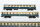 Märklin H0 Konvolut 2 Personenwagen 1.Kl., Abteilwagen 2.Kl., Packwagen beige/oceanbalu DB (Beleuchtung ungetestet)