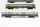 Märklin H0 Konvolut 2 Personenwagen 1.Kl., Abteilwagen 2.Kl., Packwagen beige/oceanbalu DB (Beleuchtung ungetestet)
