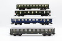 Märklin H0 Konvolut Packwagen, 2 Personenwagen 1.Kl....
