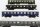 Märklin H0 Konvolut Packwagen, 2 Personenwagen 1.Kl. grün,  Personenwagen 2.Kl. blau DB (unvollständig)