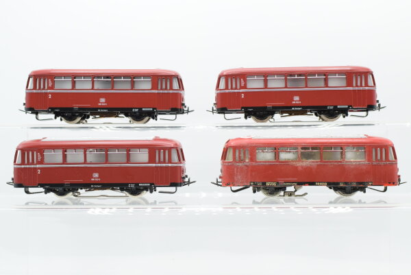 Märklin H0 Konvolut Schienbusbeiwagen DB (Beleuchtung ungetestet)