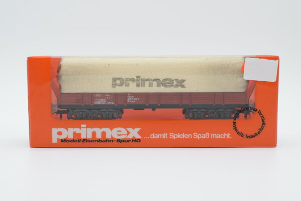 Primex H0 4554 Niederbordwagen mit Plane DB