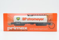 Primex H0 4588 Mineralöl-Kesselwagen BP STROMEYER...
