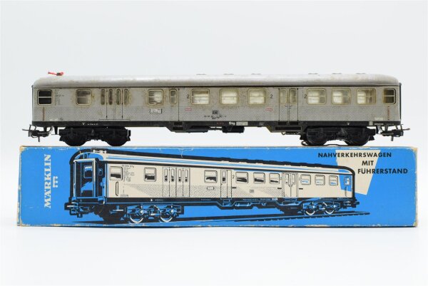 Märklin H0 4081 Nahverkehrs-Steuerwagen (Silberling, 50 80 82-11 397-0) BD4nf / BDnf 738 der DB