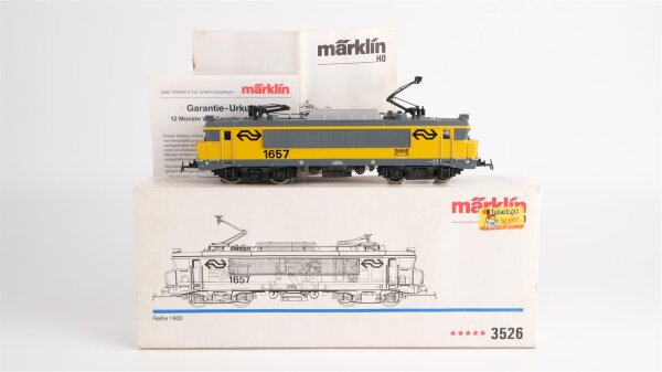 Märklin H0 3526 Elektrische Lokomotive BR 1657 NS (vermutlich verharzt)