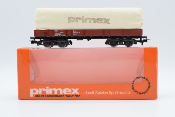 Primex H0 4554 Niederbordwagen mit Plane DB