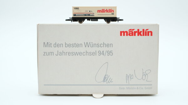 Märklin Z 80404 Güterwagen Behälter-Tragwagen (Märklin - Mit den besten Wünschen zum Jahreswechsel 94-95)