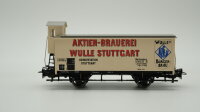 Märklin H0 4678 Bierwagen (WULLE) mit Bremserhaus Gk...