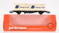 Primex H0 4552 Behälter-Tragwagen (Containerwagen)...