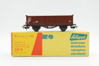 Liliput H0 231B Hochbordwagen zusammengebaut SBB