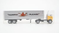 Märklin H0 4865 Flachwagen mit Lkw (Flat Car)  Wagen der SS RR