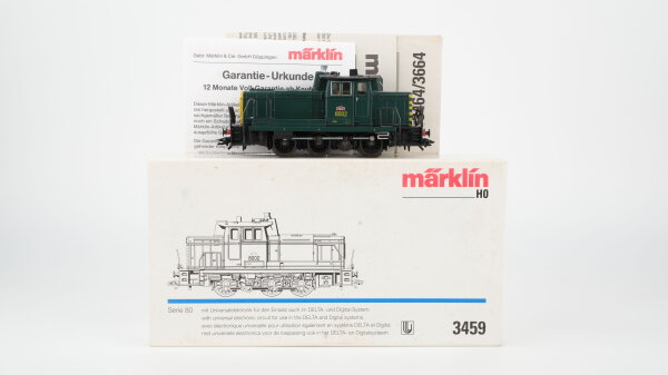 Märklin H0 3459 Diesellokomotive Serie 80 SNCB Wechselstrom Digital