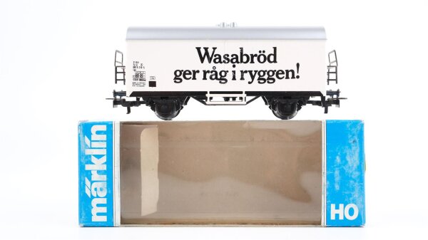 Märklin H0 4566 Kühlwagen WASABRÖD  Lgs der SJ