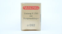 Wiking H0 27392 MB Unimog U 1700 mit Rungenanhänger...
