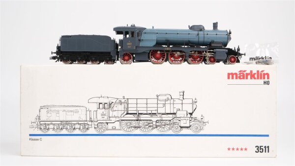 Märklin H0 3511 Dampflok BR Klasse C 2007 K.W.St.E. Wechselstrom (Decoder defekt)