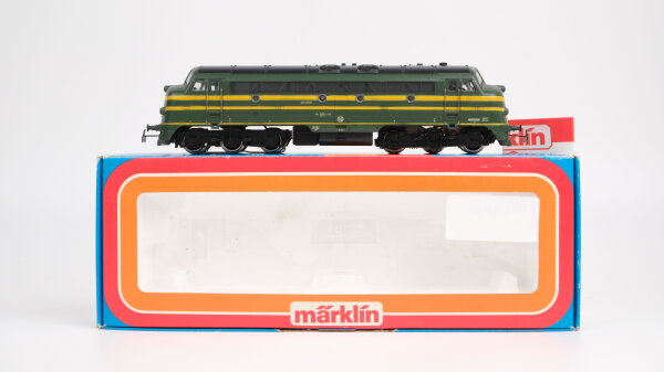 Märklin H0 3066 Diesellokomotive Serie 204 SNCB Wechselstrom Analog