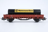 Märklin H0 4616 Niederbordwagen mit Rohr...