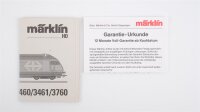 Märklin H0 83460 Elektrische Lokomotive "Joggeli" BR Serie Re4/4 460 027-6 SBB CFF FFS Wechselstrom (Pantograph defekt)