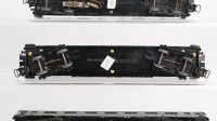 Märklin H0 Konvolut 2 Personenwagen (346/1) Packwagen (346/4, beleuchtet) Blech (ungetestet)
