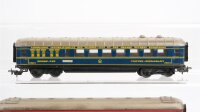 Märklin H0 Konvolut Speisewagen "346/2 DSG" rot beleuchtet, Speisewagen "346/2J" blau Blech (ungetestet)