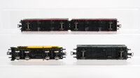Schicht/Röwa H0 Konvolut Kesselwagen "Shell" Behelfspersonenwagen, gedeckte Güterwagen (Set) DB