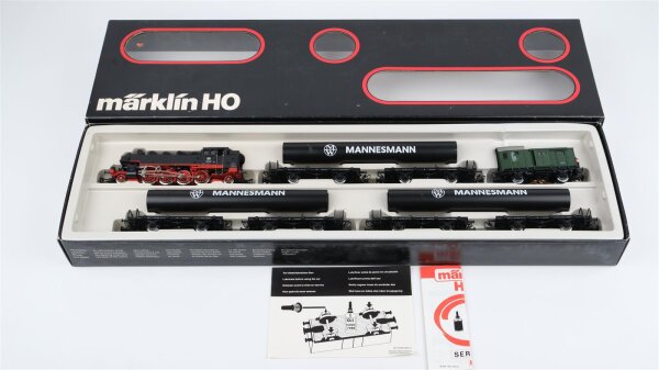 Märklin H0 2854 Güterzug Mannesmann Röhrenzug DB Wechselstrom
