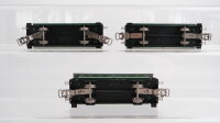 Märklin H0 Konvolut 3 Personenwagen "327" 3.Kl. grün Blech