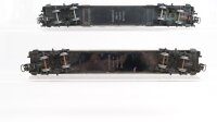 Märklin H0 Konvolut Packwagen, 2 Personenwagen 2.Kl. grün DB