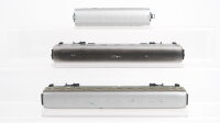 Märklin H0 Konvolut Packwagen, 2 Personenwagen 2.Kl. grün DB