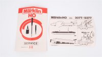 Märklin H0 3077 Triebwagen System Kruckenberg DRG Wechselstrom (vermutlich verharzt)