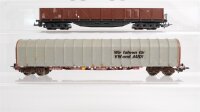 Lima H0 Konvolut Schlanschiebewagen, Hochbordwagen, Trapezdachschiebewagen DB/SNCF