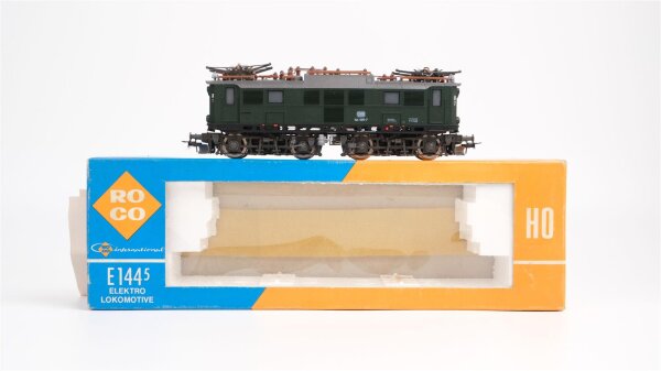 Roco H0 4130 E-Lok BR E 144 509-7 DB Gleichstrom (Licht Führerstand 2 defekt)