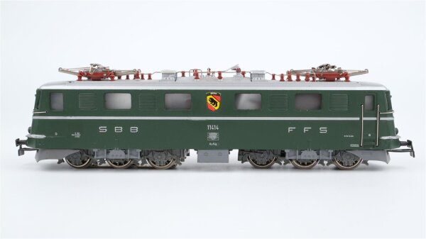 Märklin H0 E-Lok BR Ae 6/6 11414 SBB CFF Wechselstrom (vermutlich verharzt)
