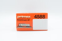 Primex H0 4588 Mineralöl-Kesselwagen BP STROMEYER...