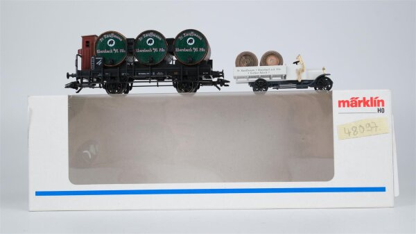 Märklin H0 48097 Museumswagen (Museum 1997)  Weinfaßwagen der K.W.Sts.E.