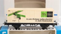 Märklin H0 Konvolut 6 Kühlwagen, 2 Containertragewagen mit Ladung DB/u.a.