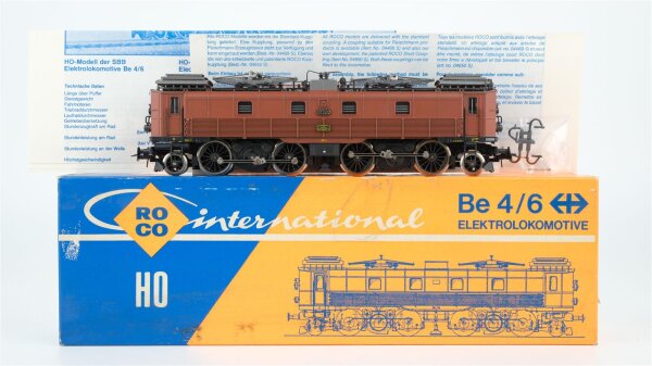 Locomotive Diesel Lima HO BM 4/4 18414 SBB - Marron - Fonctionnelle - Réf 8144