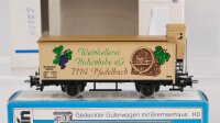 Märklin/Baur H0 Konvolut 4 gedeckte Güterwagen, 2 Kesselwagen, Niederbordwagen, Containertragewagen DB/u.a.