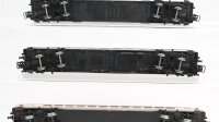 Märklin H0 Konvolut Packwagen, Personenwagen "TEE" 1.Kl., Abteilwagen 2.Kl. grün DB