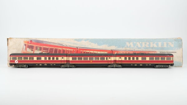 Märklin H0 3025 Schnelltriebwagen DB Gleichstrom (Licht teilweise defekt)