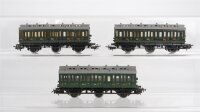 Märklin H0 Konvolut 3 Abteilwagen "330/1"...