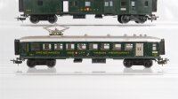 Märklin H0 Konvolut Speisewagen, Personenwagen 2.Kl., Packwagen SBB-CFF