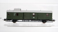 Trix H0 Konvolut 2 Packwagen grün, Packwagen beige/rot
