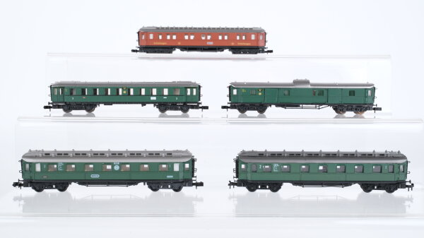 Arnold N Konvolut Schlafwagen Gepäckwagen Schnellzugwagen 1./2./3. Kl. DR