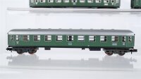 Minitrix N Konvolut Schnellzugwagen 2. Kl. Gepäckwagen DB