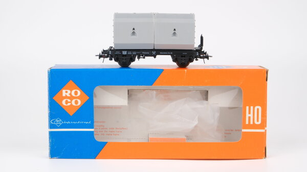Roco H0 46115 Kübelwagen mit Kohle (Preussag) DB