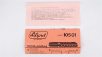 Liliput H0 105 06 Dampflok mit Tender BR 05 001 DR Wechselstrom