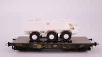 Roco H0 46758 Schwerlastwagen Bundeswehr mit...