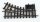 LGB G 1210/1215, 1201/10 Weiche links R1 30 Grad, 1x elektrischer Antrieb (1201/10)